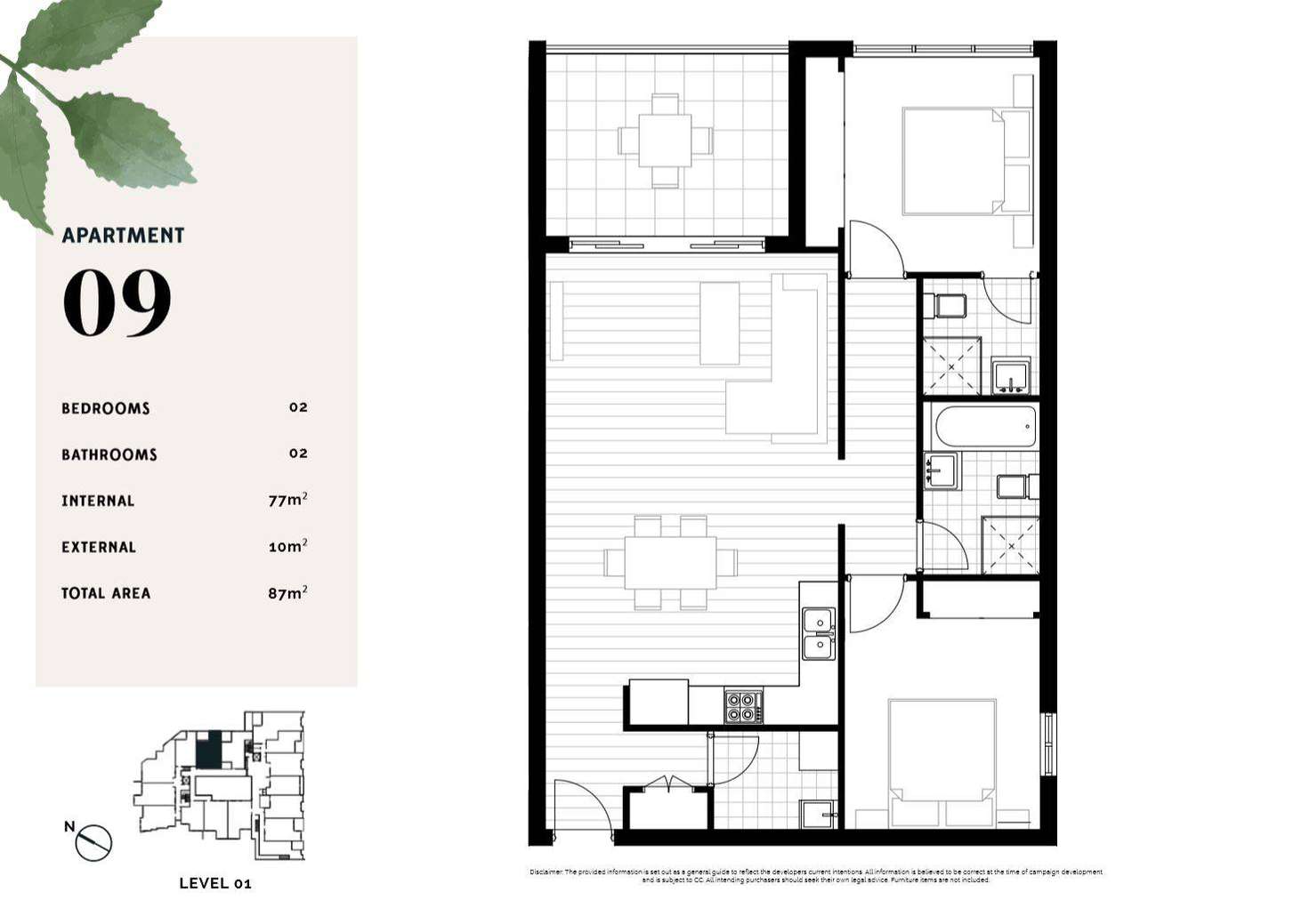 Floorplan of Homely apartment listing, 9/17B Booth Street, Westmead NSW 2145