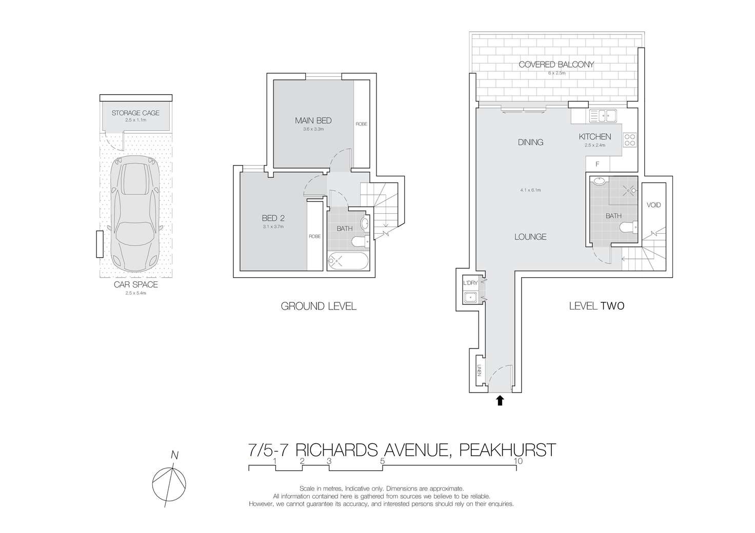 Floorplan of Homely apartment listing, 7/5-7 Richards Avenue, Peakhurst NSW 2210