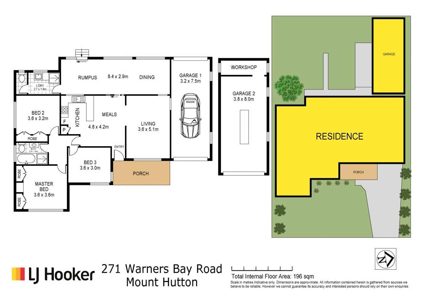 Floorplan of Homely house listing, 271 Warners Bay Road, Mount Hutton NSW 2290