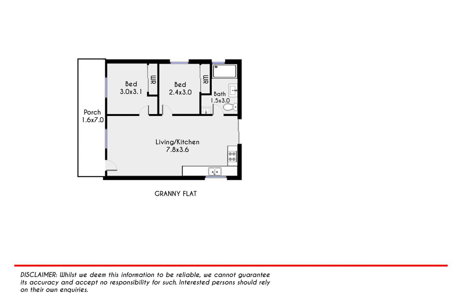 Floorplan of Homely house listing, a/32 Buckland Road, St Clair NSW 2759