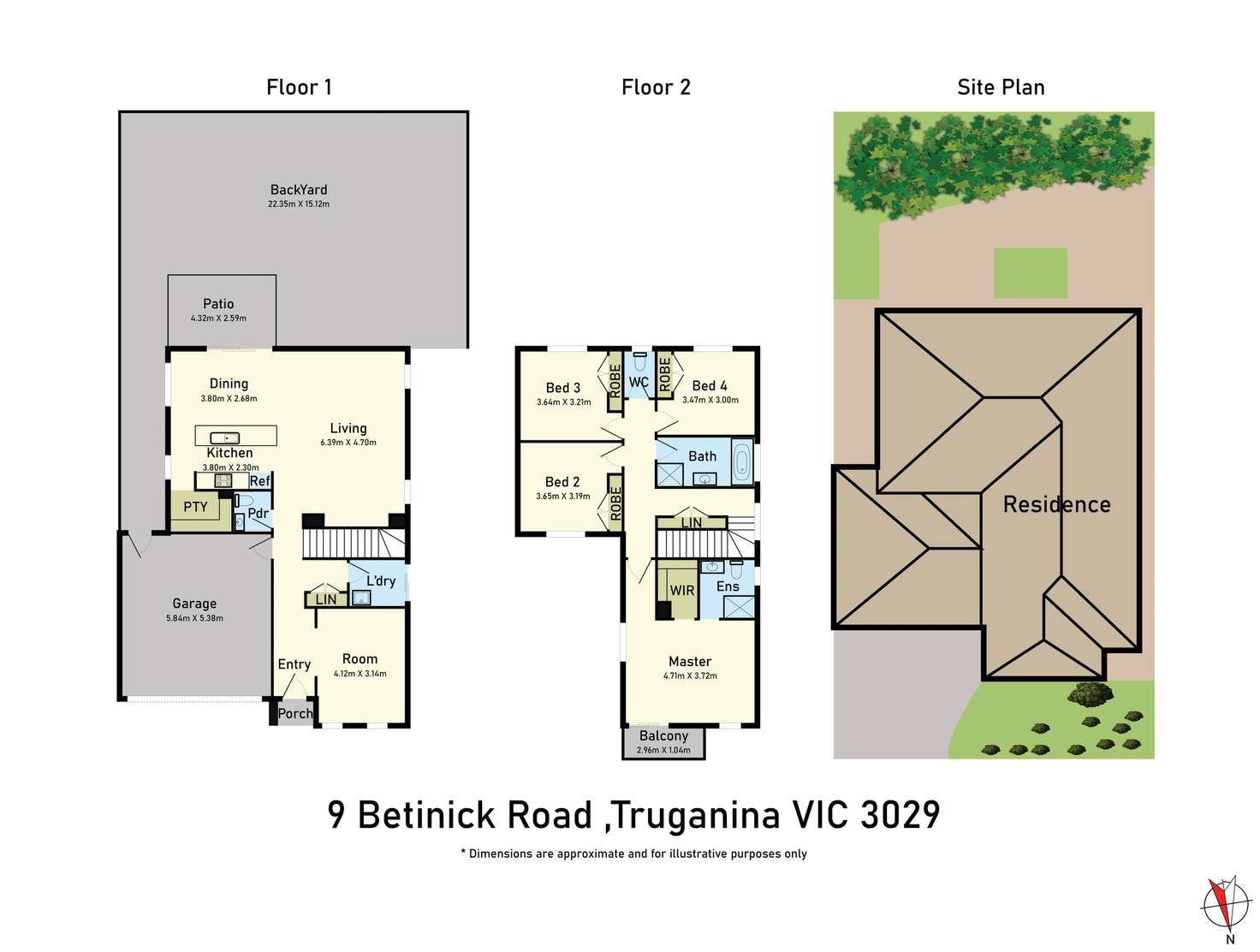Floorplan of Homely house listing, 9 Betinick Road, Truganina VIC 3029