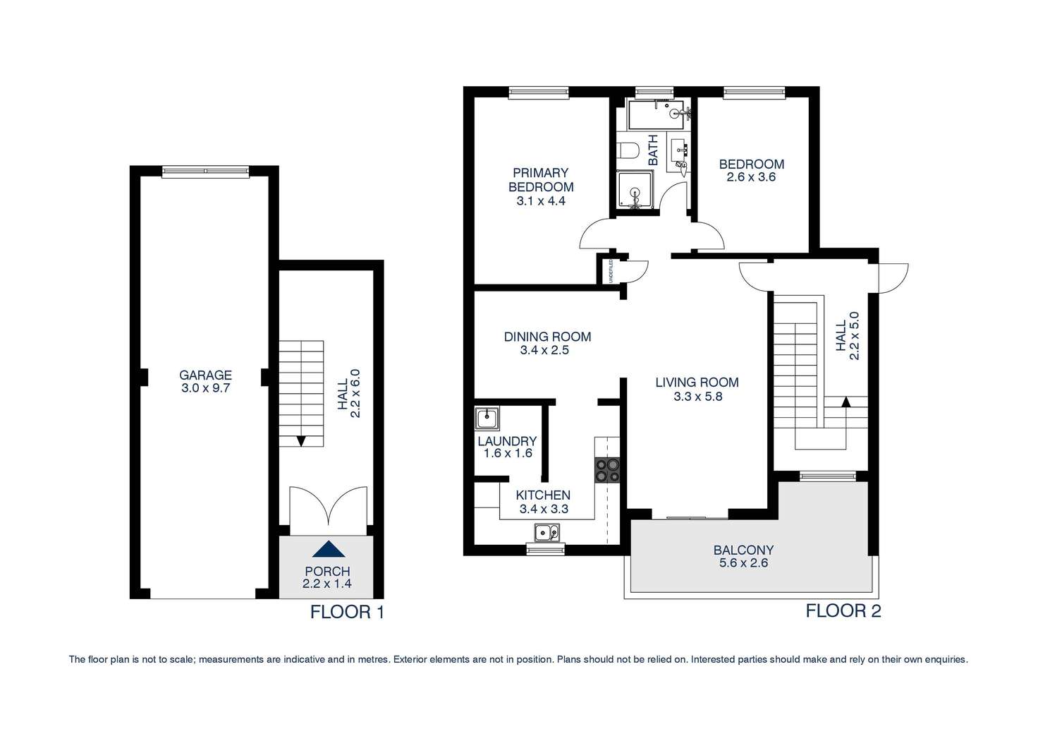 Floorplan of Homely unit listing, 4/40-42 Albert Street, North Parramatta NSW 2151
