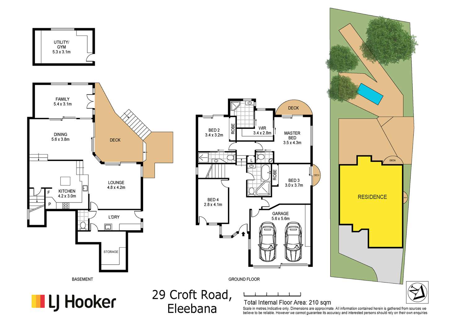 Floorplan of Homely house listing, 29 Croft Road, Eleebana NSW 2282