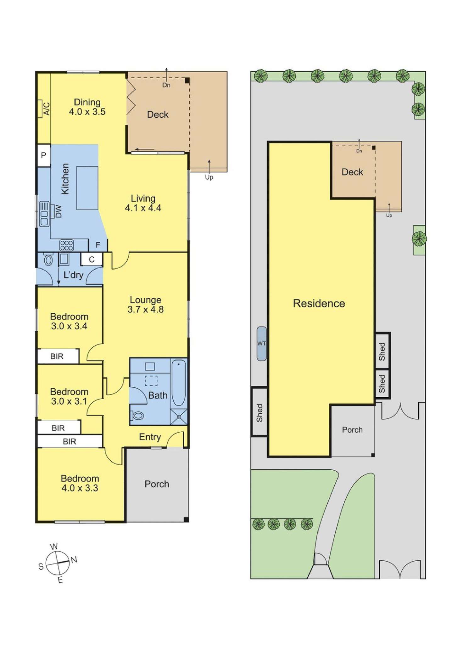 Floorplan of Homely house listing, 1 Oamaru Street, Northcote VIC 3070