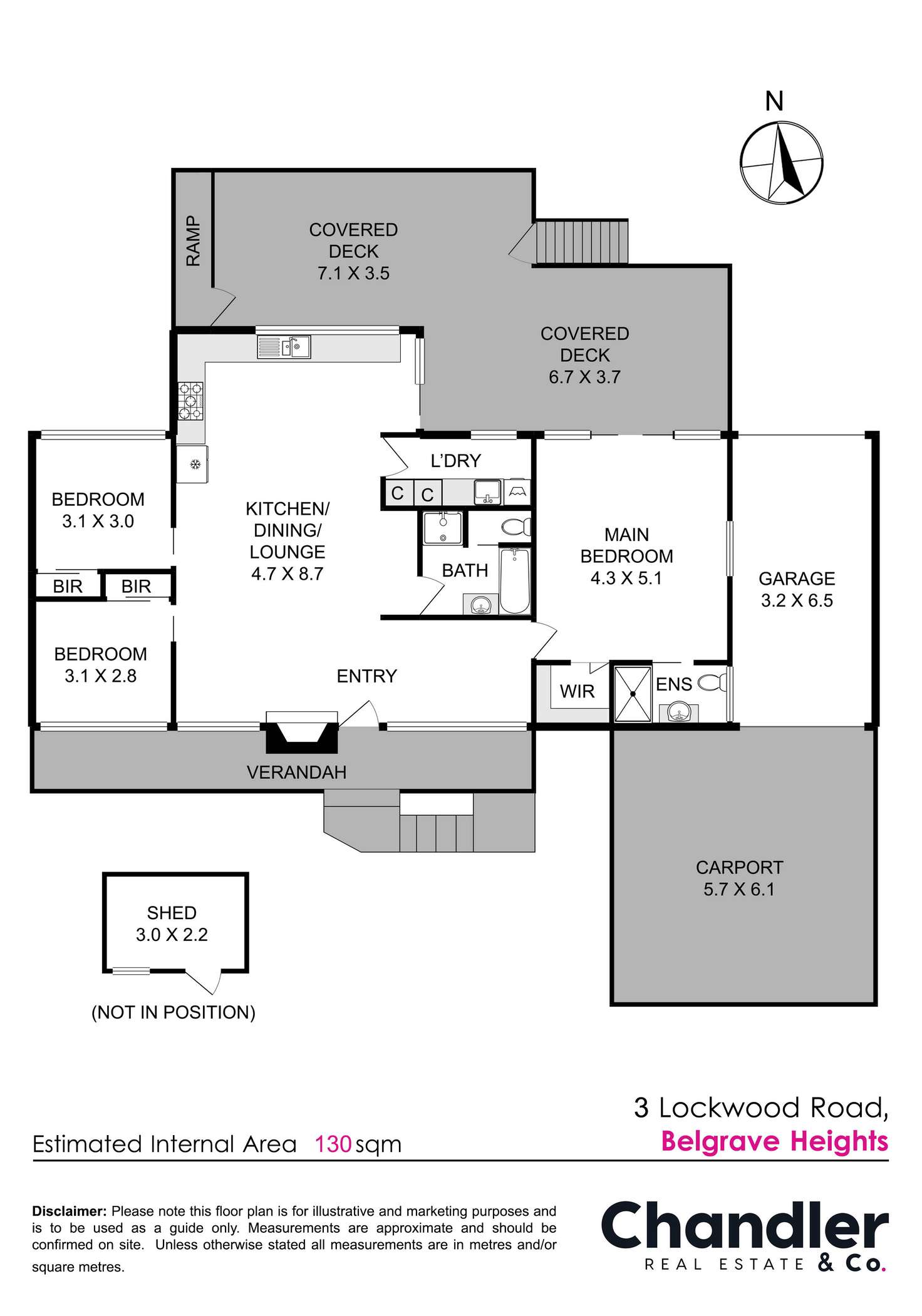 Floorplan of Homely house listing, 3 Lockwood Road, Belgrave Heights VIC 3160