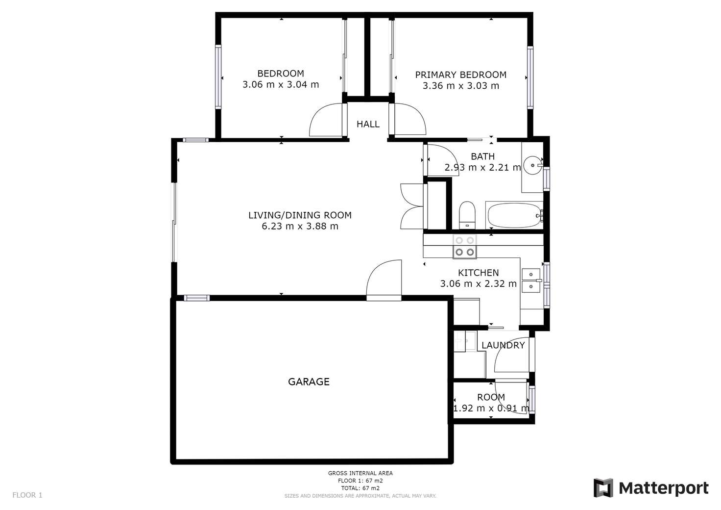 Floorplan of Homely unit listing, 6/7 Grantala Street, Manoora QLD 4870