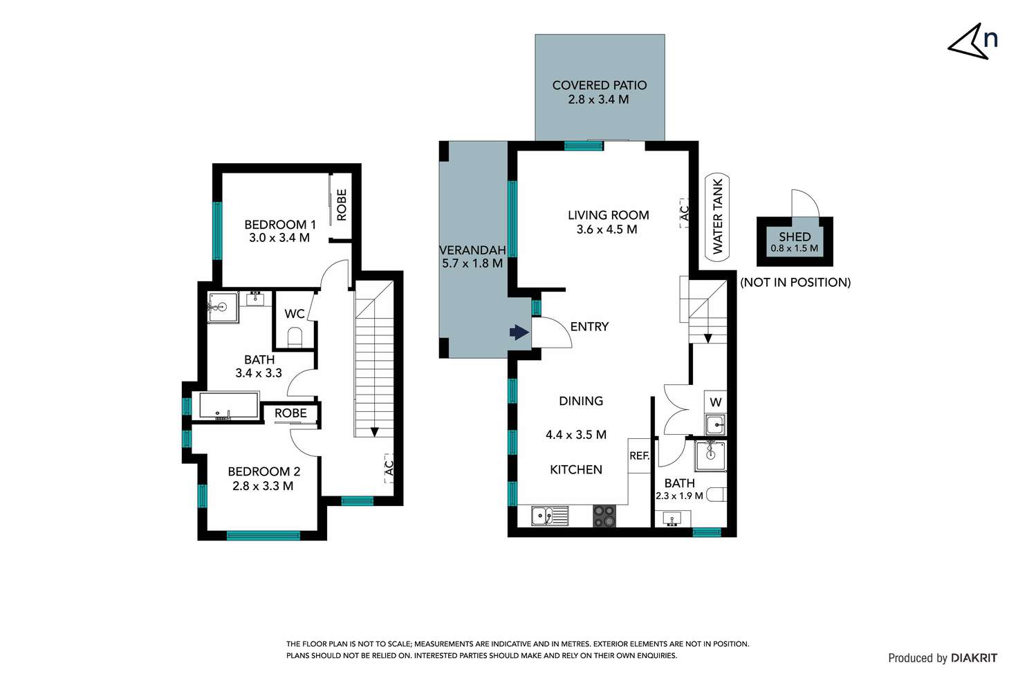 Floorplan of Homely townhouse listing, 39 Queen Street, Lalor VIC 3075