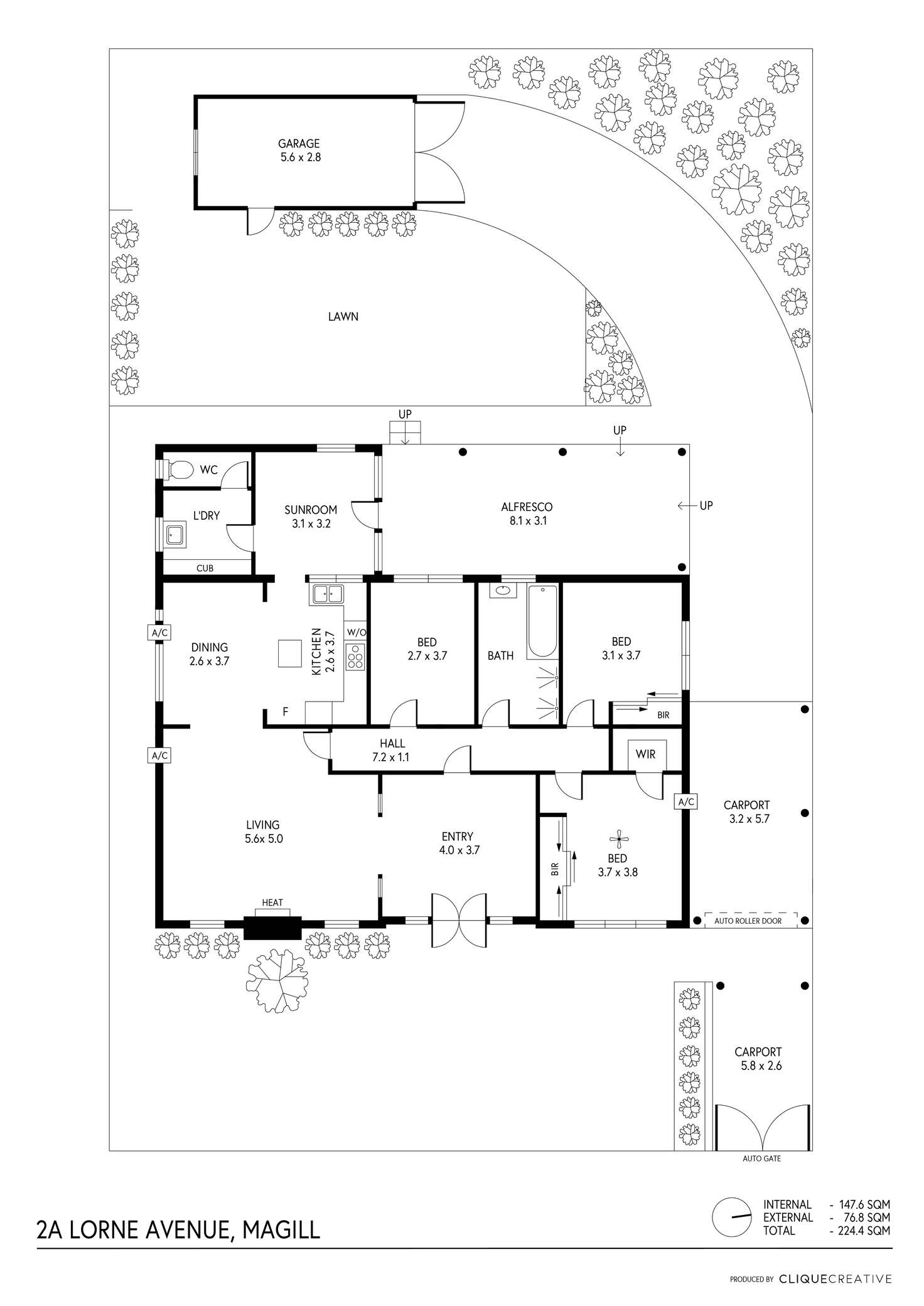 Floorplan of Homely house listing, 2A Lorne Avenue, Magill SA 5072