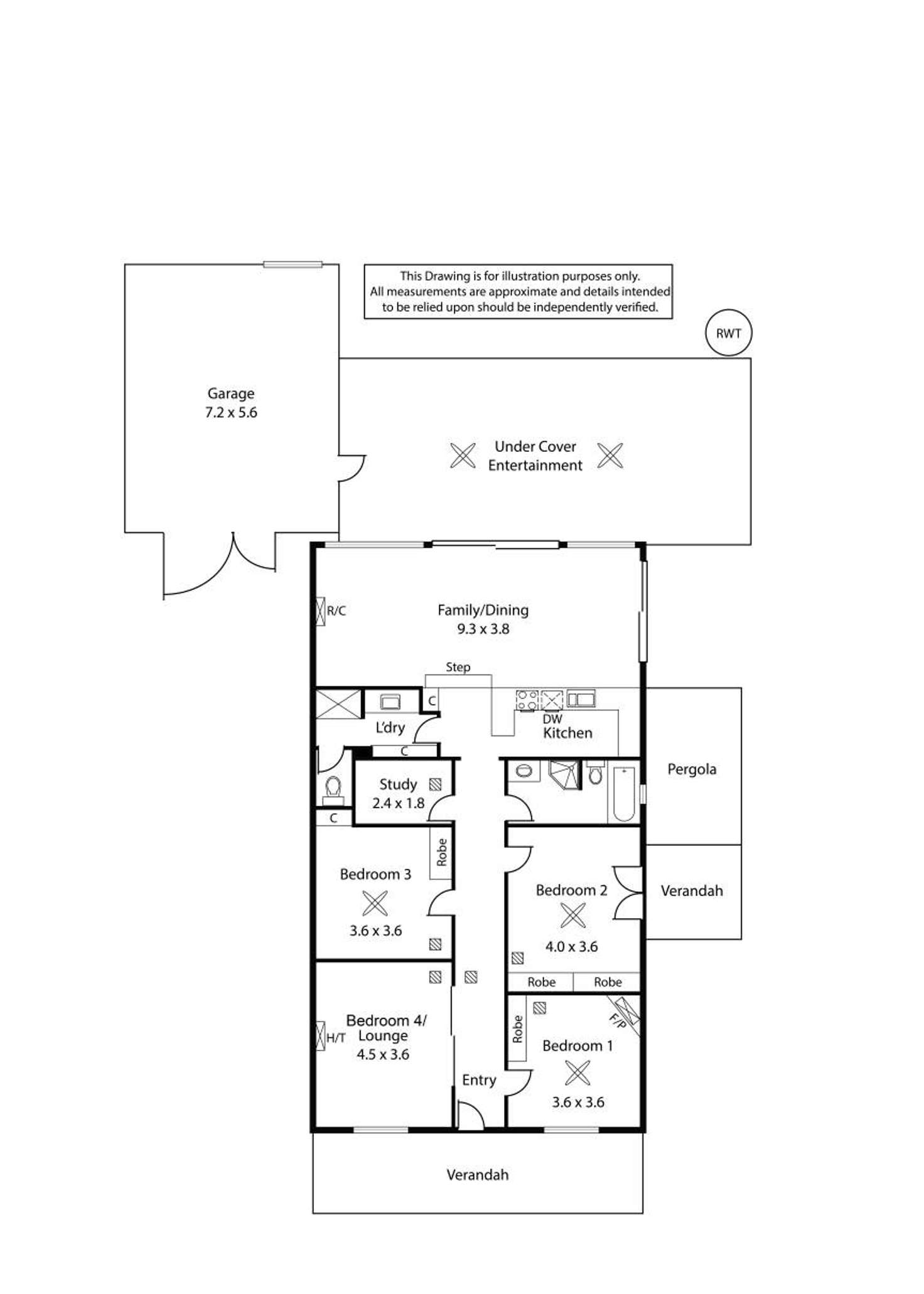 Floorplan of Homely house listing, 35 Railway Terrace, Edwardstown SA 5039