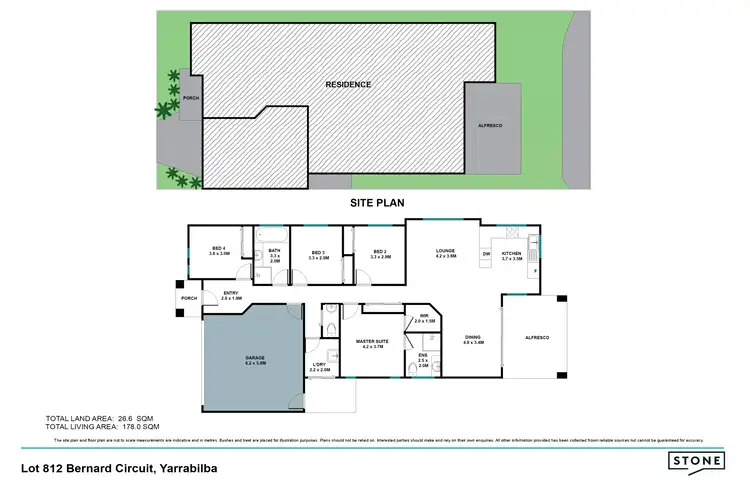 Floorplan of Homely house listing, 37 Bernard Circuit, Yarrabilba QLD 4207