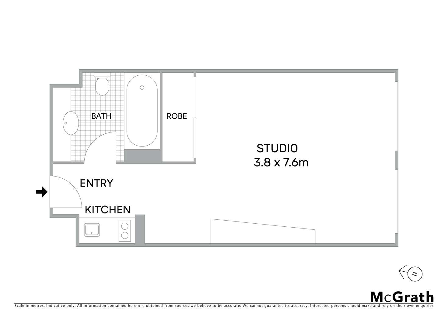 Floorplan of Homely unit listing, 324/1 Valentine Avenue, Parramatta NSW 2150