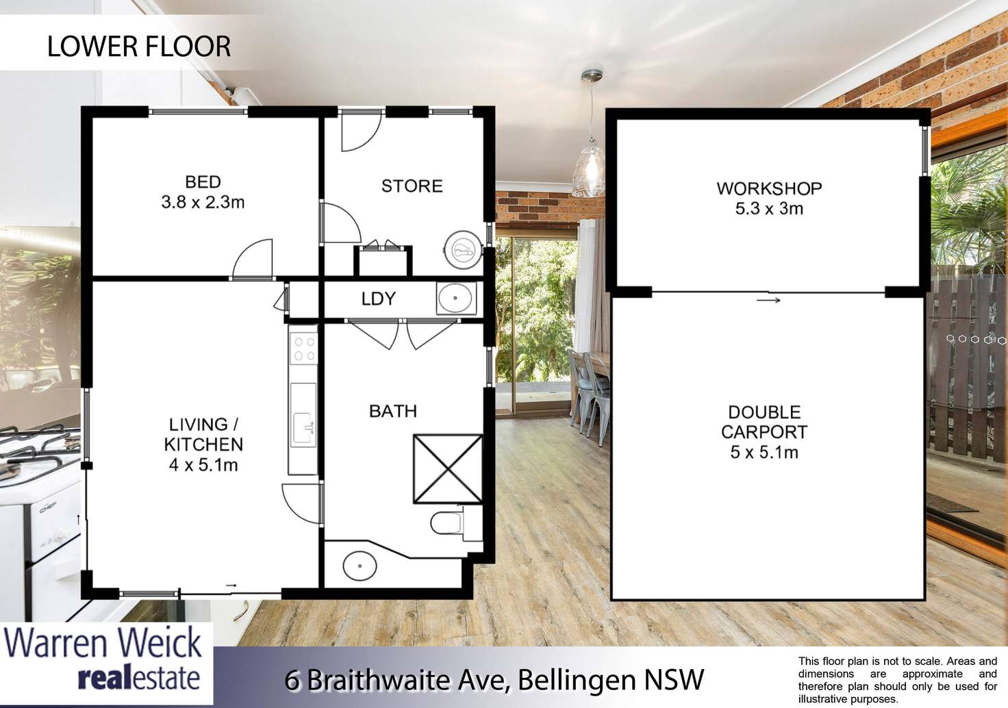 Floorplan of Homely house listing, 6 Braithwaite Avenue, Bellingen NSW 2454