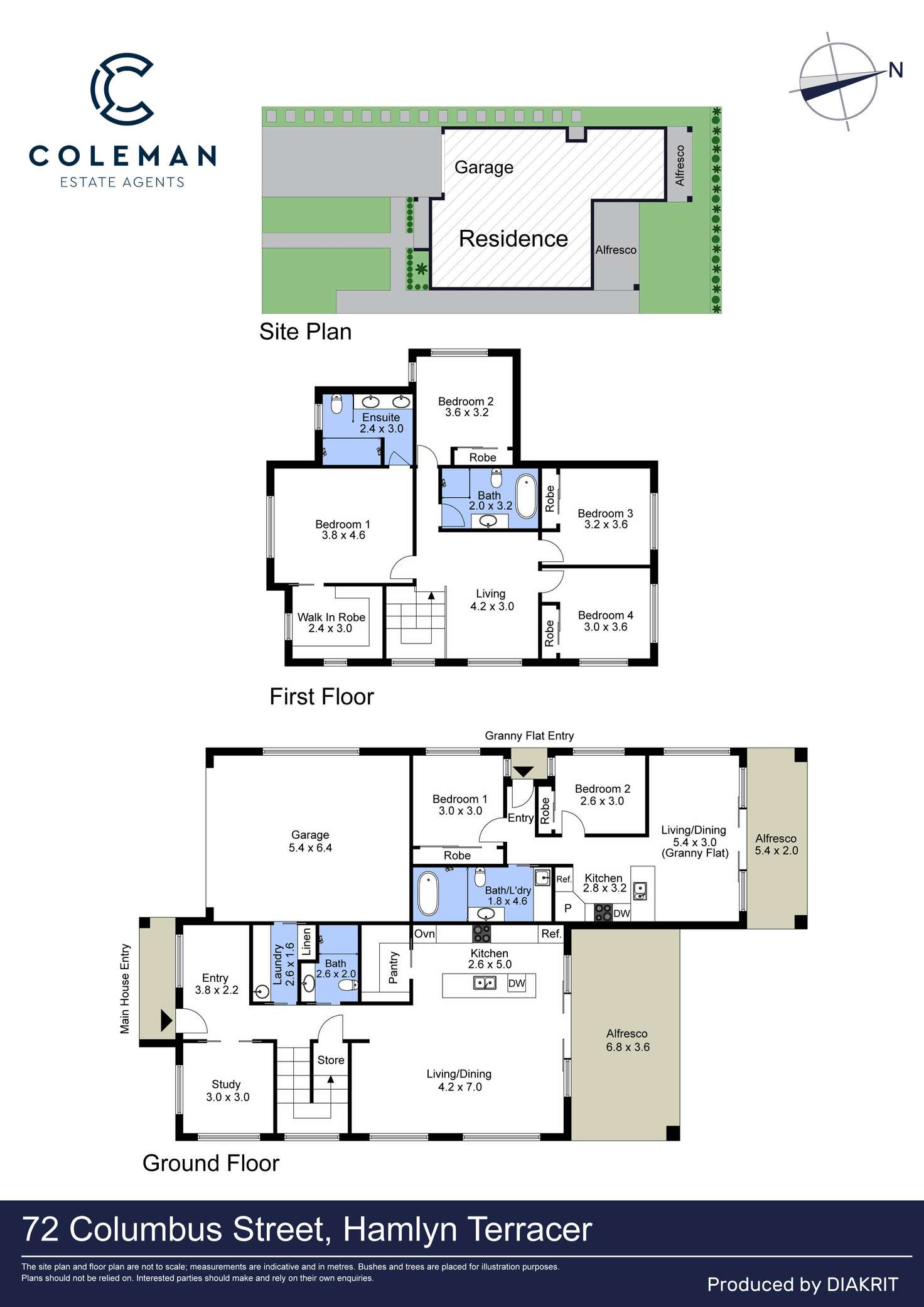 Floorplan of Homely house listing, 72 Columbus Street, Hamlyn Terrace NSW 2259