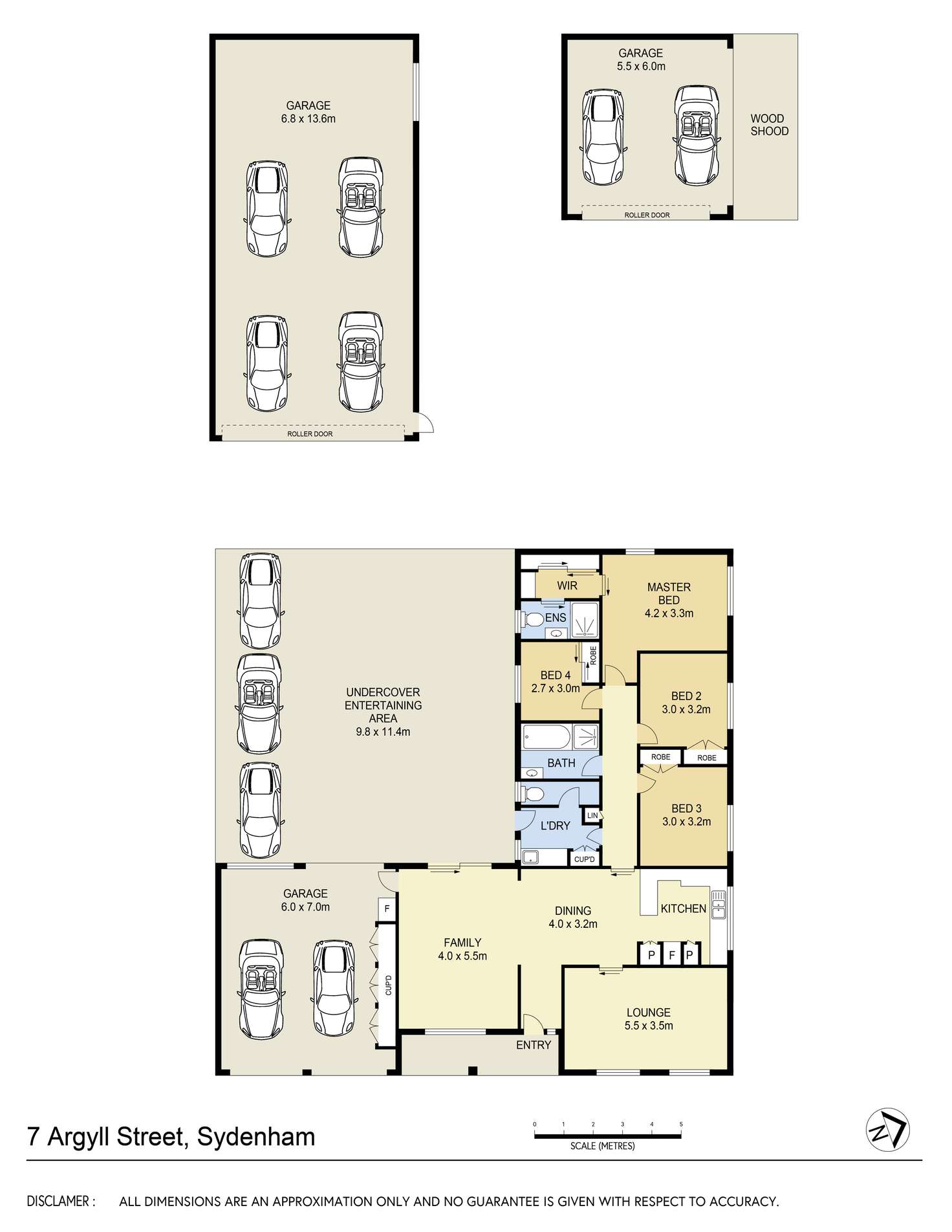 Floorplan of Homely house listing, 7 Argyll Street, Sydenham VIC 3037