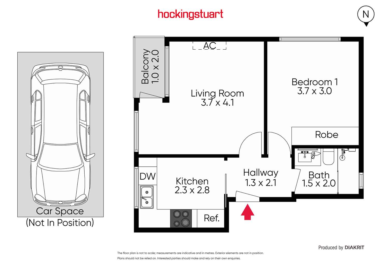 Floorplan of Homely unit listing, 7/23 Kooyong Road, Armadale VIC 3143