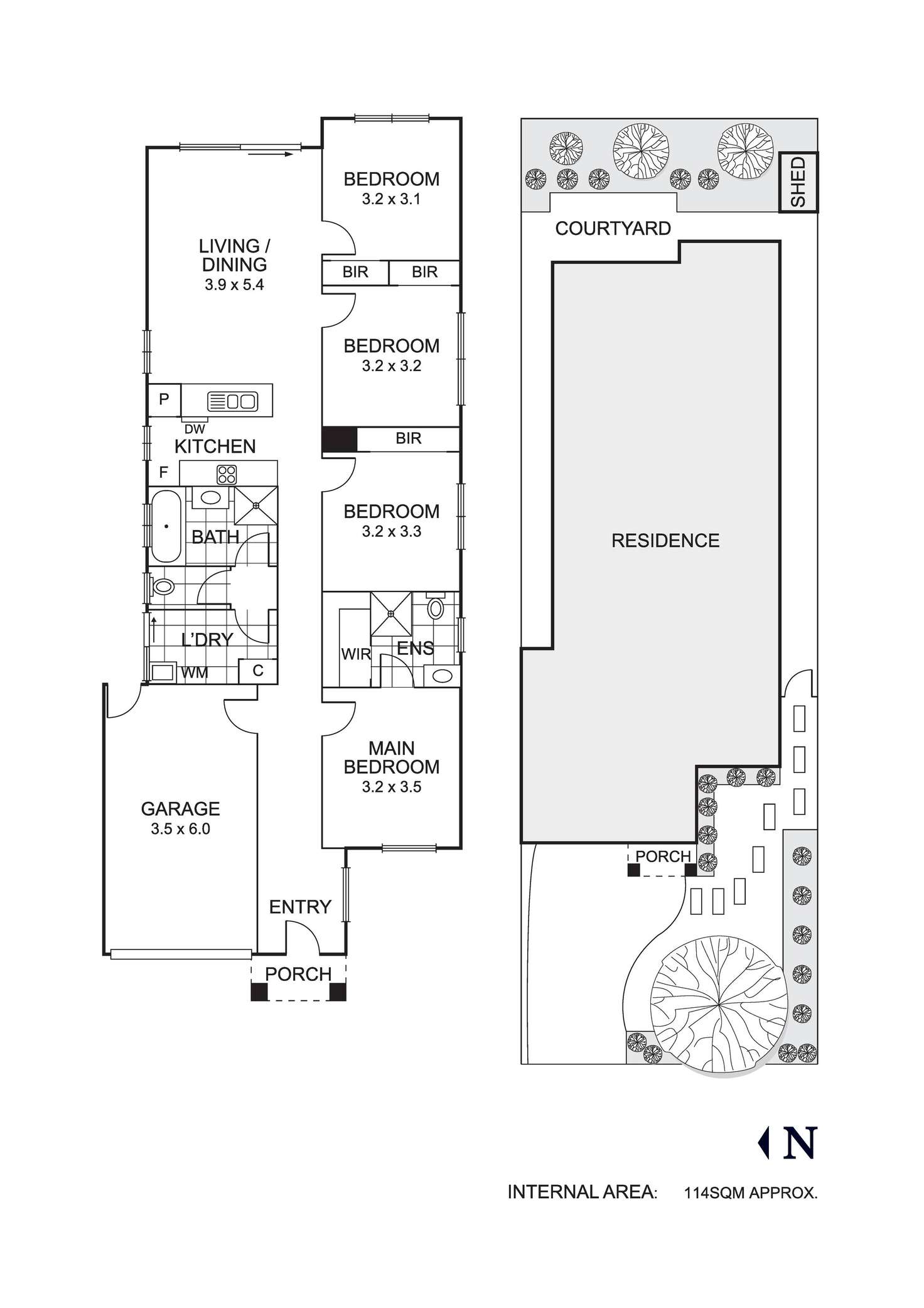 Floorplan of Homely house listing, 10 Ronald Street, Coburg North VIC 3058