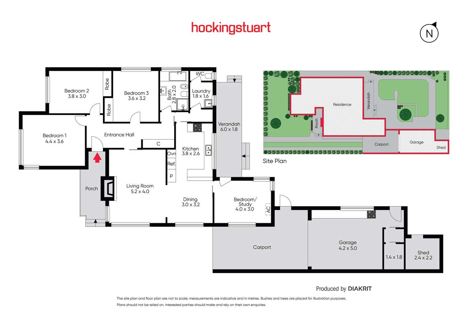 Floorplan of Homely house listing, 376 Chesterville Road, Bentleigh East VIC 3165