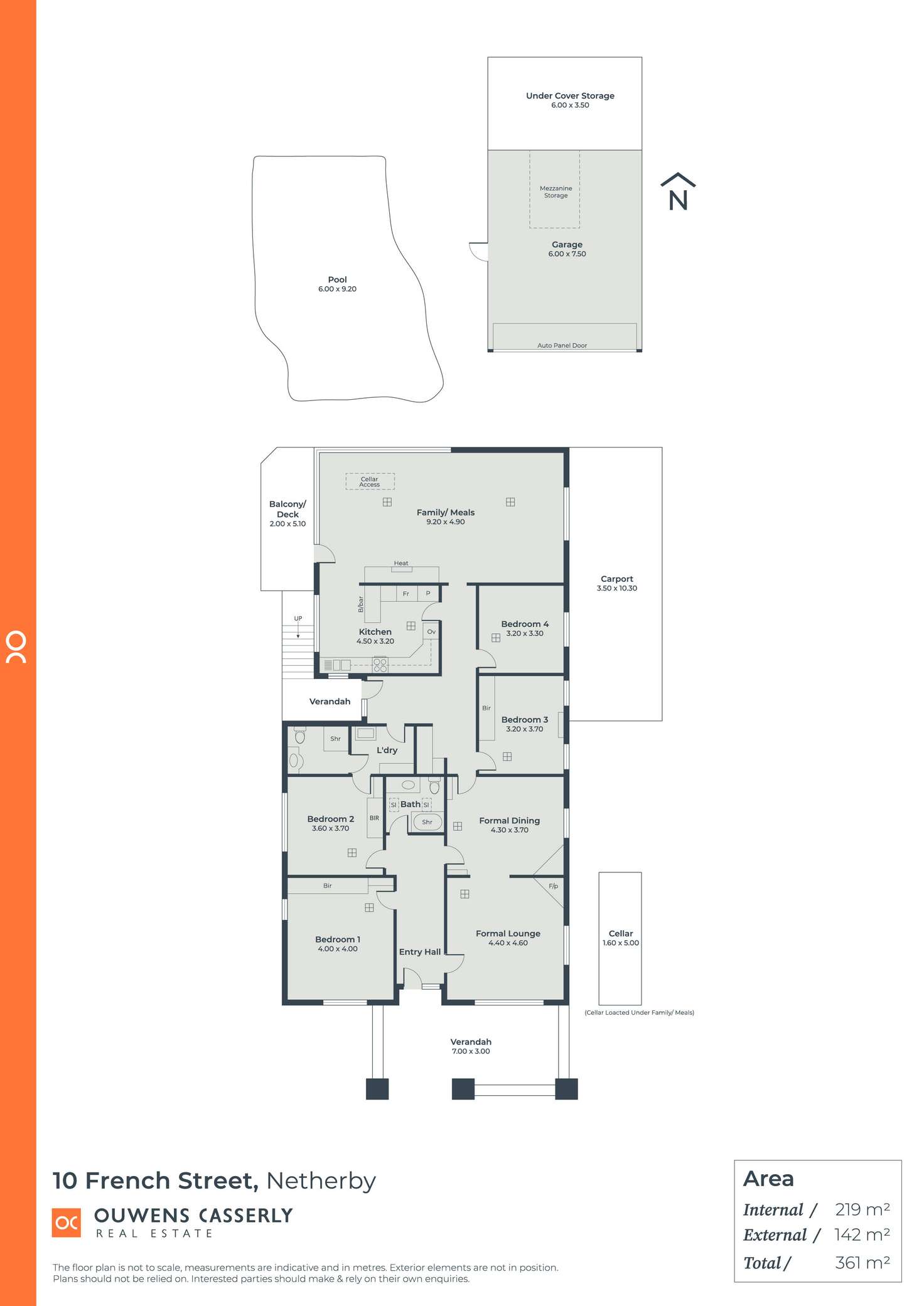 Floorplan of Homely house listing, 10 French Street, Netherby SA 5062