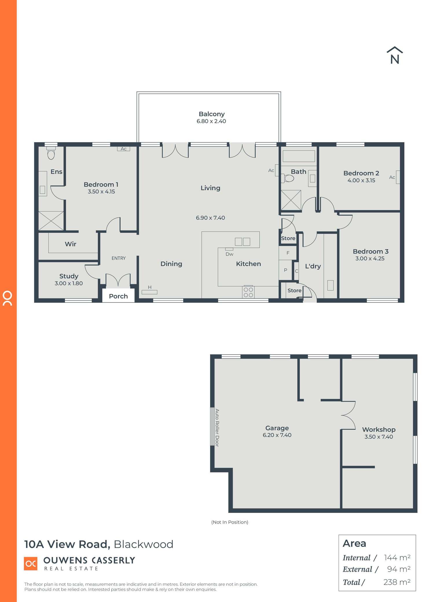 Floorplan of Homely house listing, 10a View Road, Blackwood SA 5051