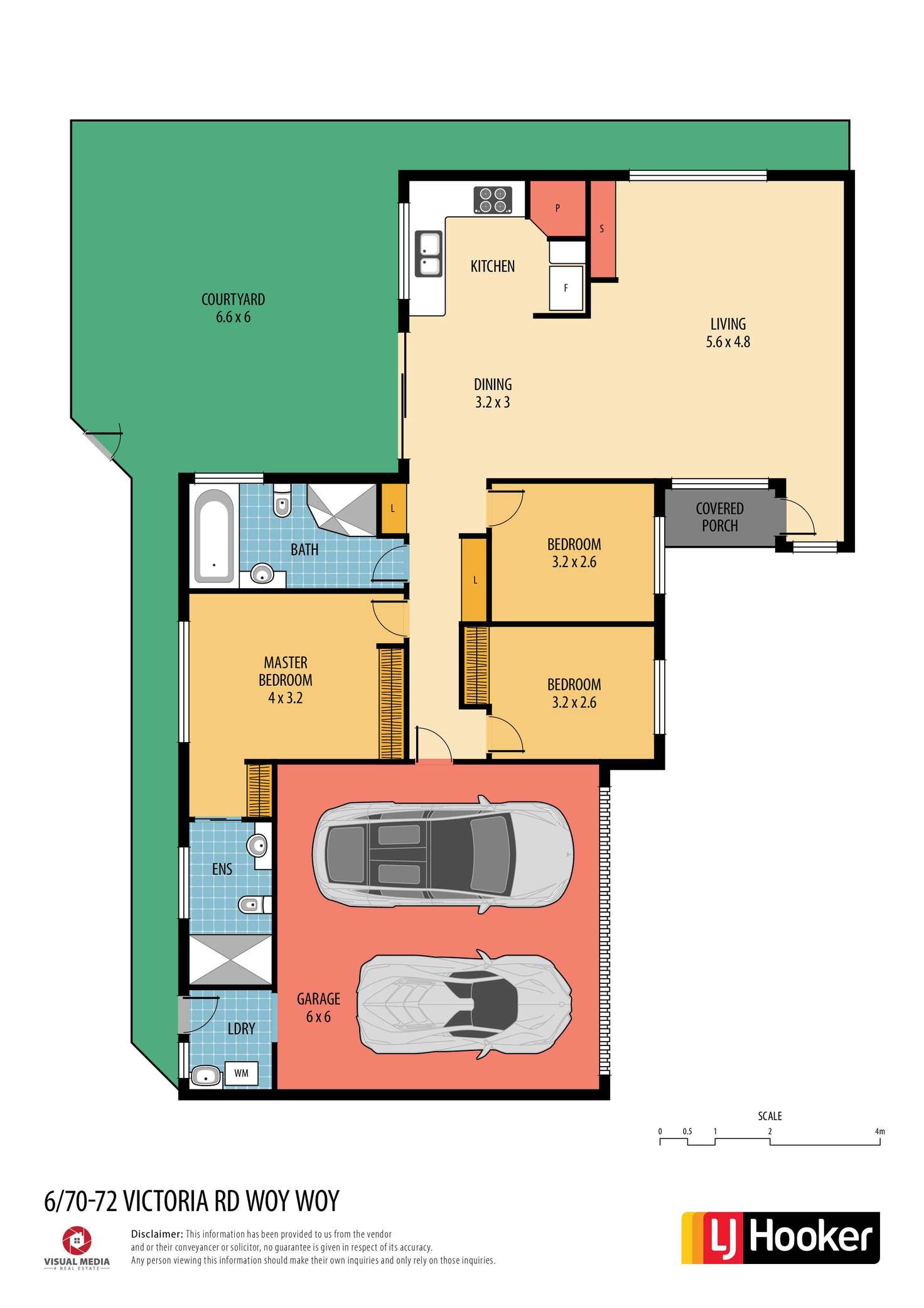Floorplan of Homely villa listing, 6/70-72 Victoria Road, Woy Woy NSW 2256