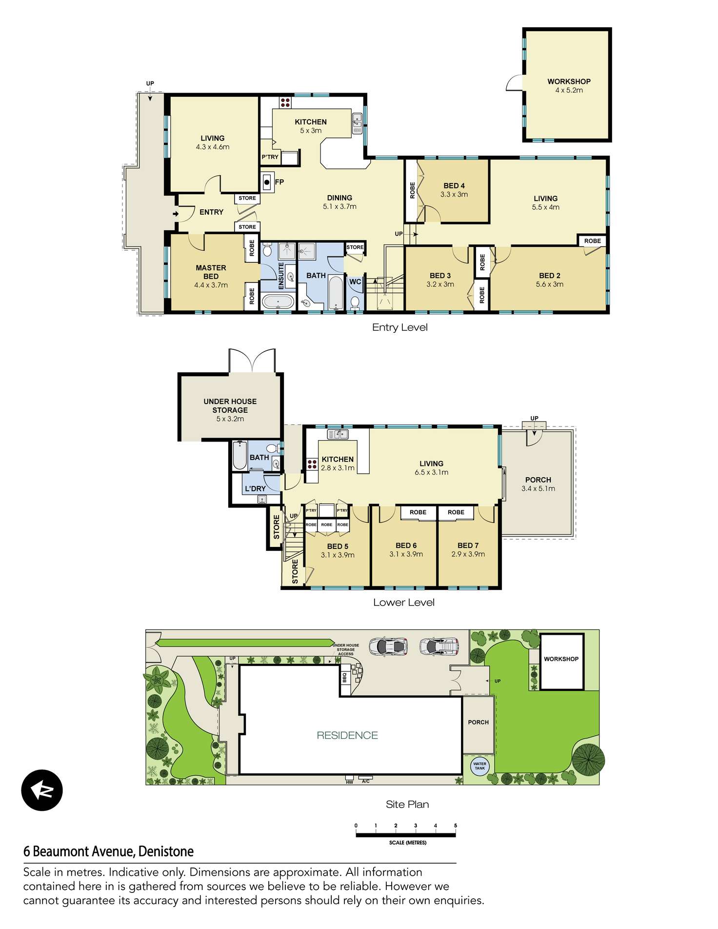 Floorplan of Homely house listing, 6 Beaumont Avenue, Denistone NSW 2114