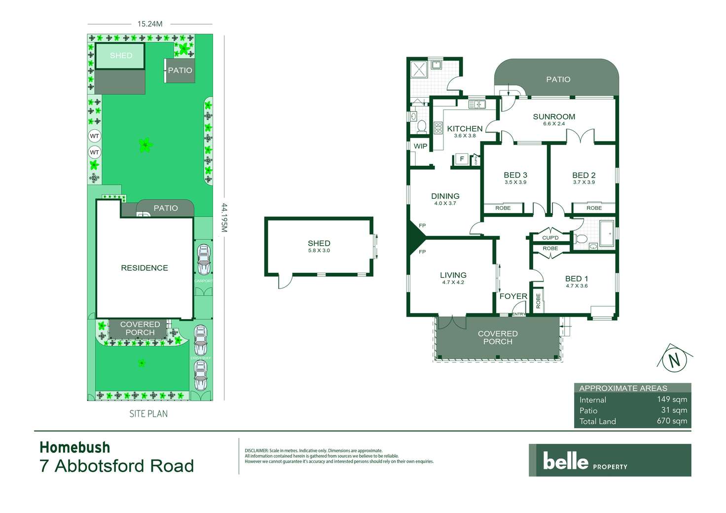 Floorplan of Homely house listing, 7 Abbotsford Road, Homebush NSW 2140