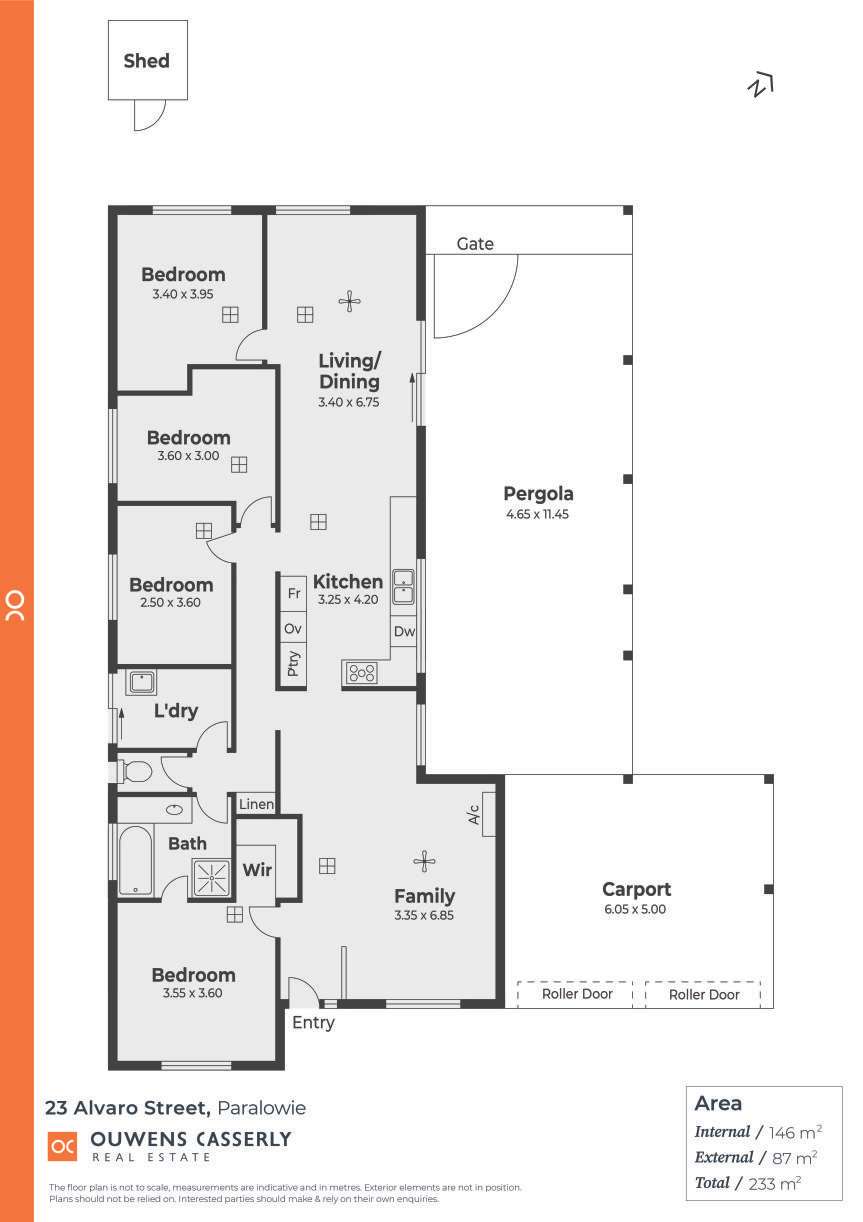 Floorplan of Homely house listing, 23 Alvaro Street, Paralowie SA 5108