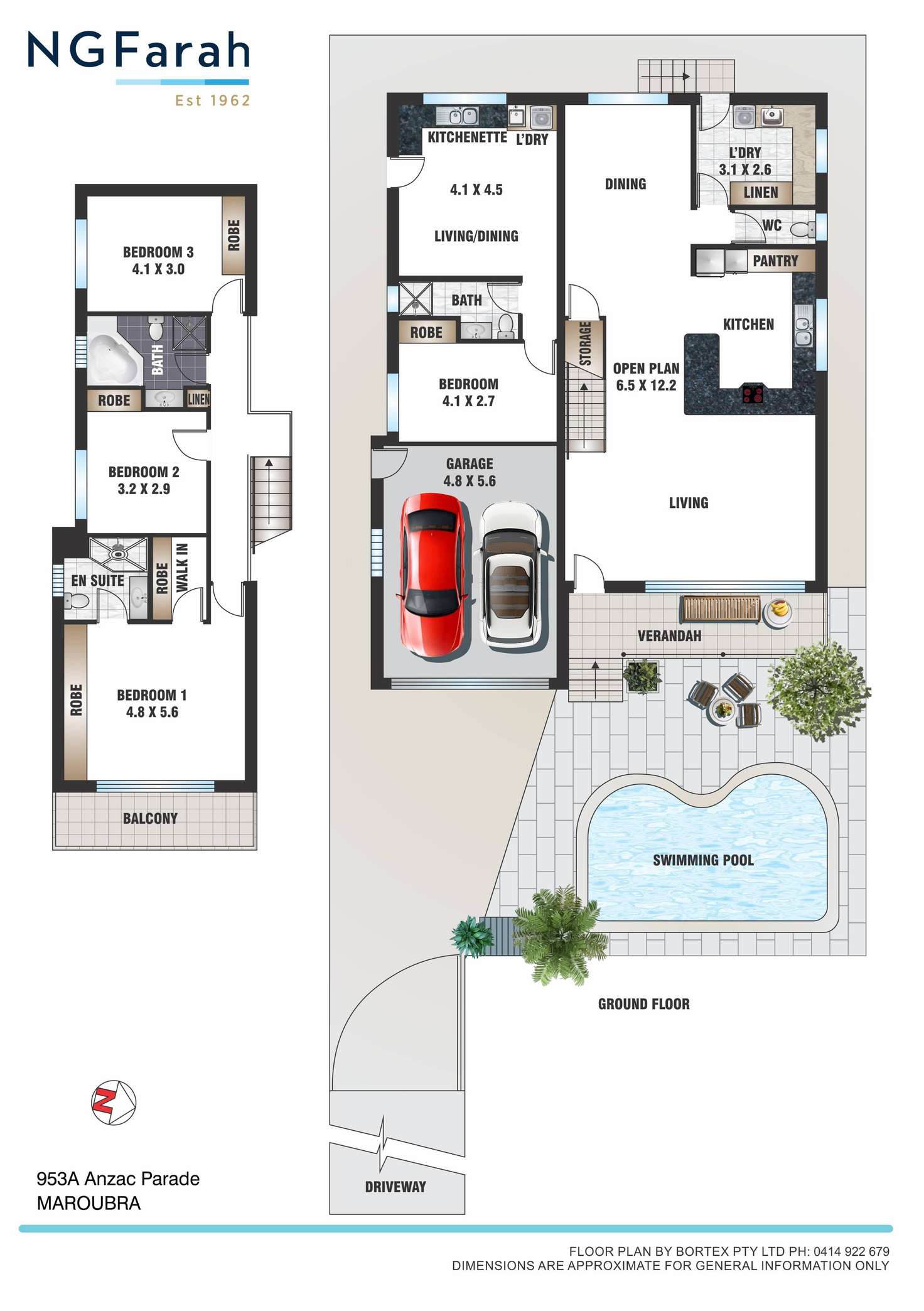 Floorplan of Homely house listing, 953A Anzac Parade, Maroubra NSW 2035