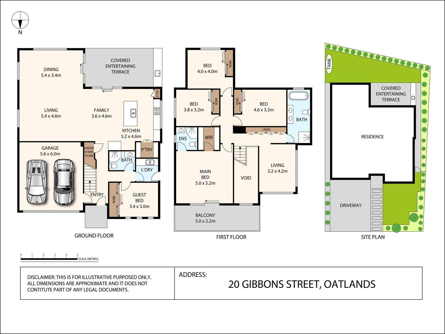 Floorplan of Homely house listing, 20 Gibbons Street, Oatlands NSW 2117