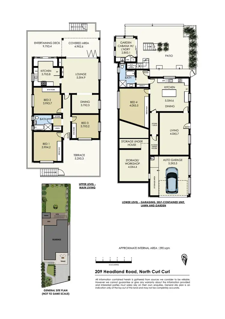 Floorplan of Homely house listing, 209 Headland Road, North Curl Curl NSW 2099