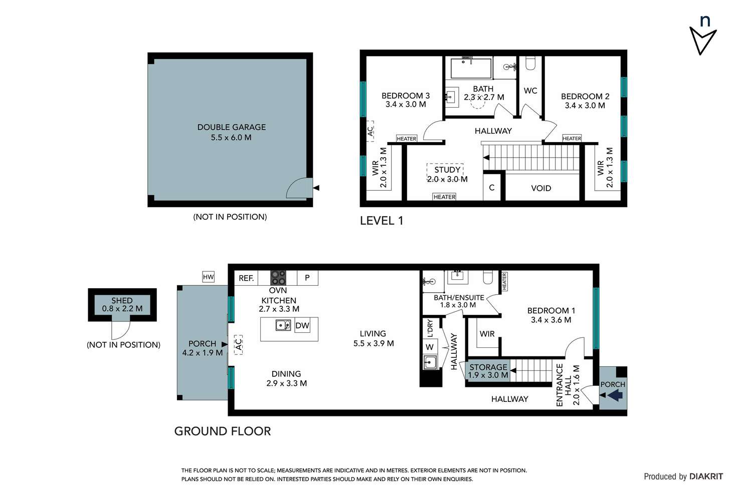 Floorplan of Homely townhouse listing, 16 Grenville Walk, Lalor VIC 3075