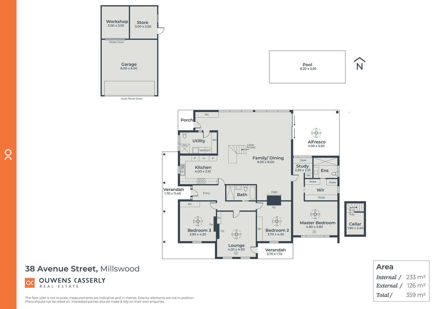 Floorplan of Homely house listing, 38 Avenue Street, Millswood SA 5034