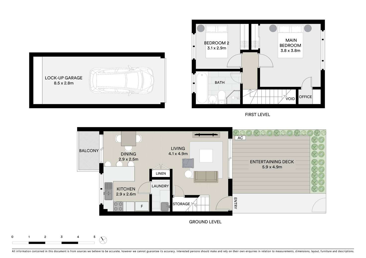 Floorplan of Homely townhouse listing, 40/7 Taranto Road, Marsfield NSW 2122