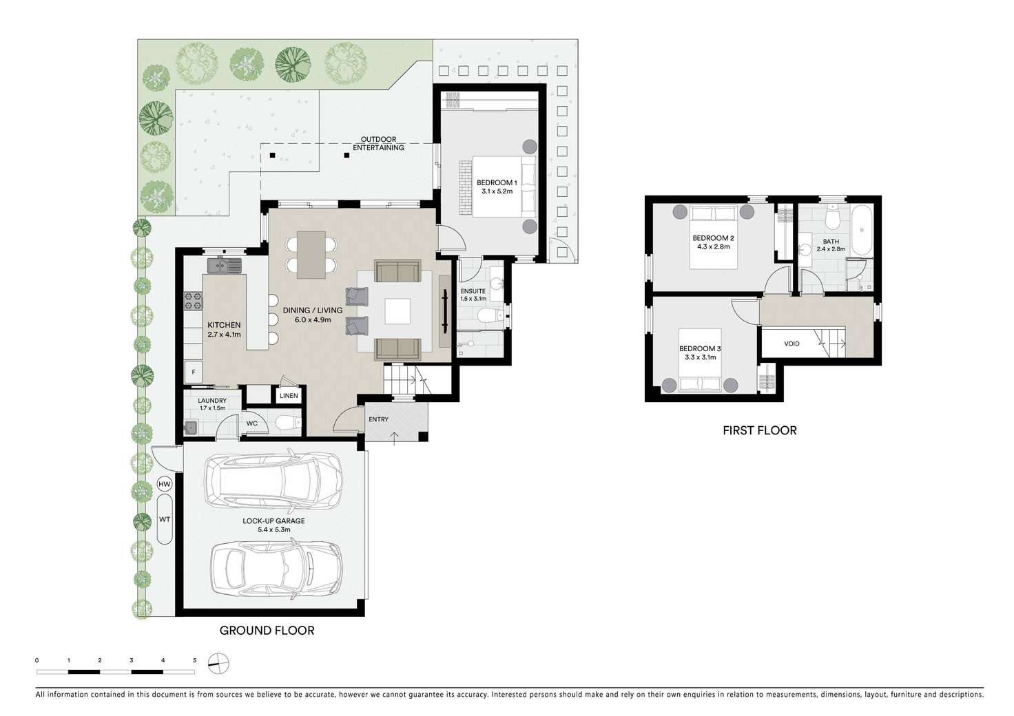 Floorplan of Homely semiDetached listing, 2/24 Murray Street, Booker Bay NSW 2257