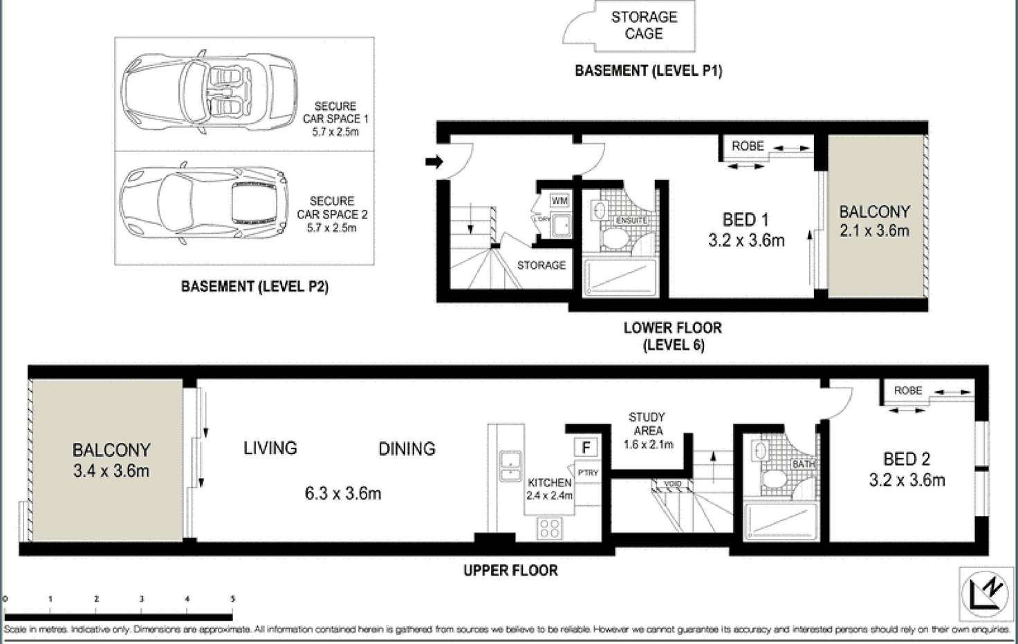 Floorplan of Homely apartment listing, 604/287 Pyrmont Street, Ultimo NSW 2007