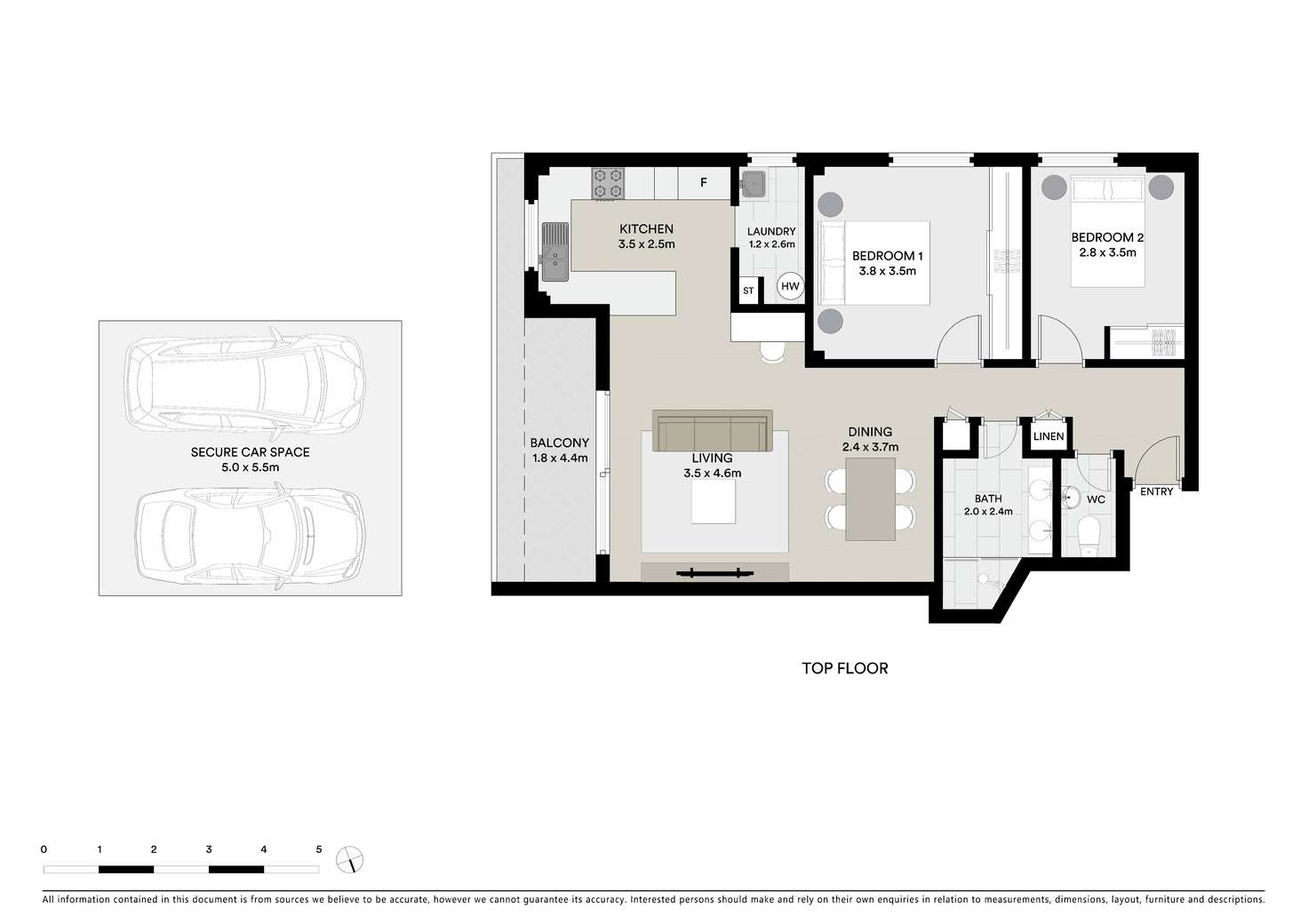 Floorplan of Homely apartment listing, 27/29 Roslyn Gardens, Elizabeth Bay NSW 2011