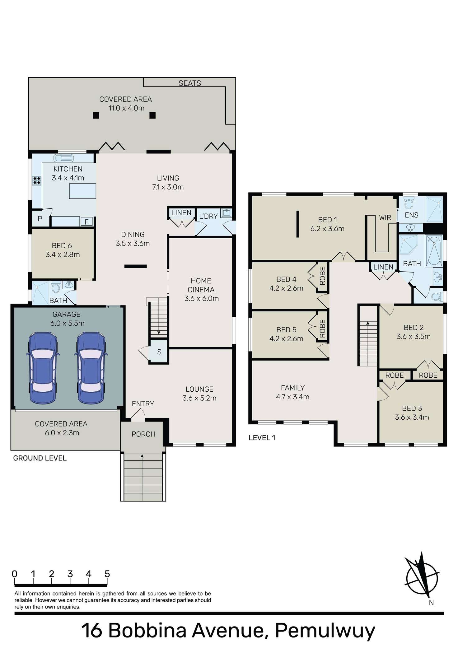 Floorplan of Homely house listing, 16 Bobbina Avenue, Pemulwuy NSW 2145