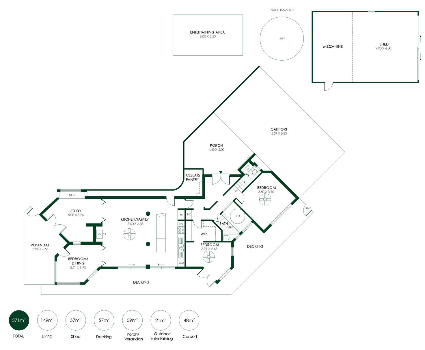 Floorplan of Homely house listing, 77 Post Office Road, Lobethal SA 5241