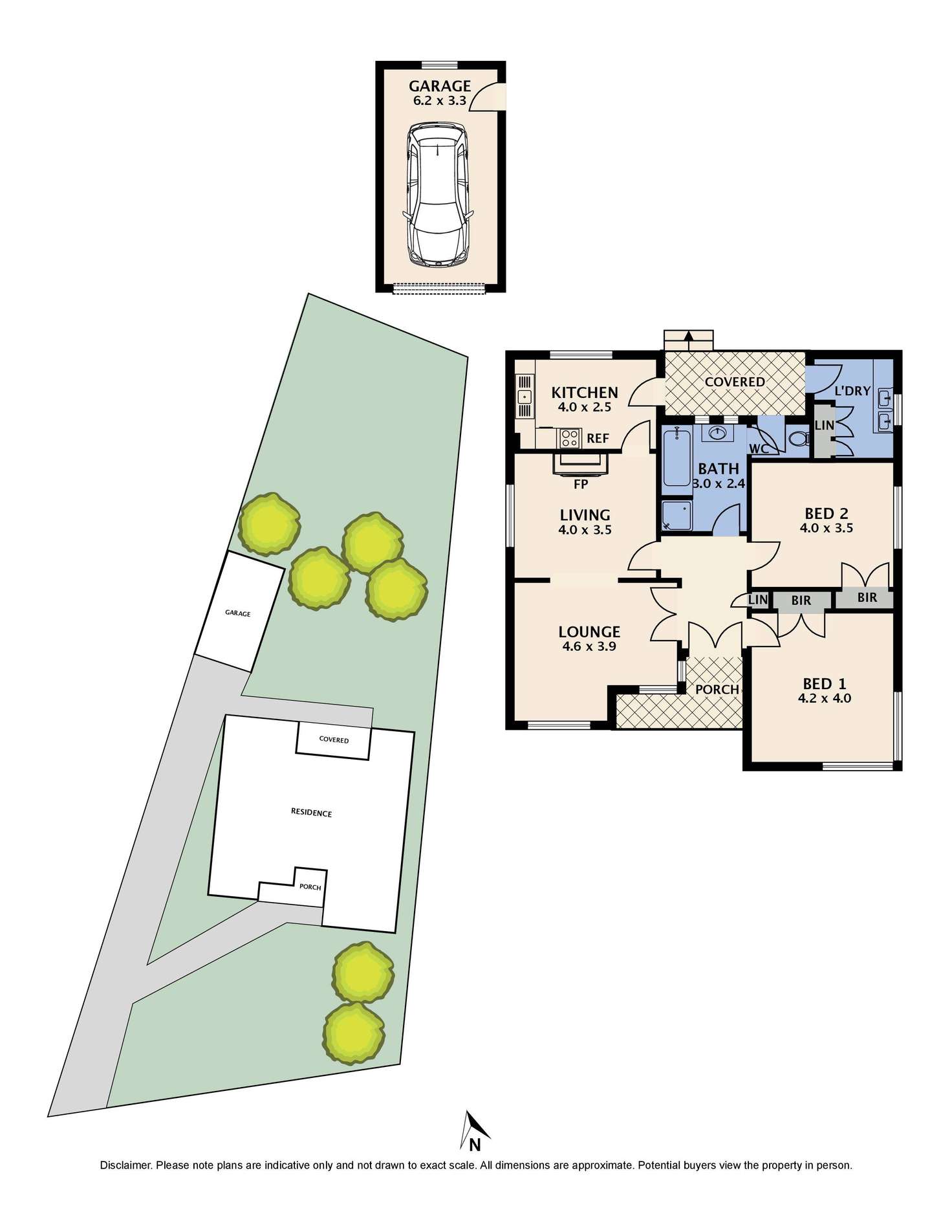 Floorplan of Homely house listing, 18 Rubicon Street, Reservoir VIC 3073