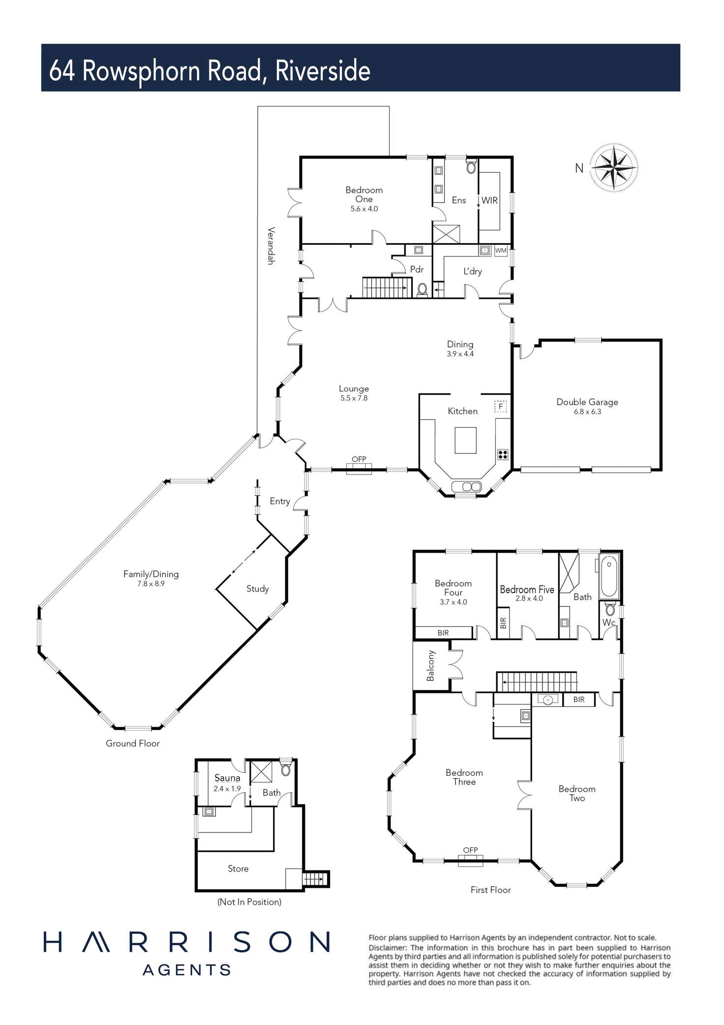 Floorplan of Homely house listing, 64 Rowsphorn Road, Riverside TAS 7250