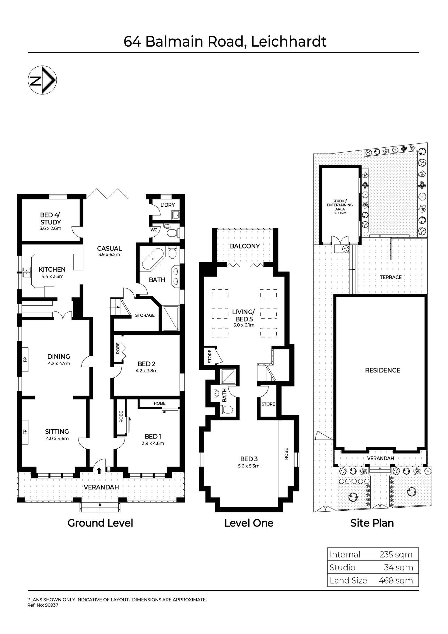 Floorplan of Homely house listing, 64 Balmain Road, Leichhardt NSW 2040