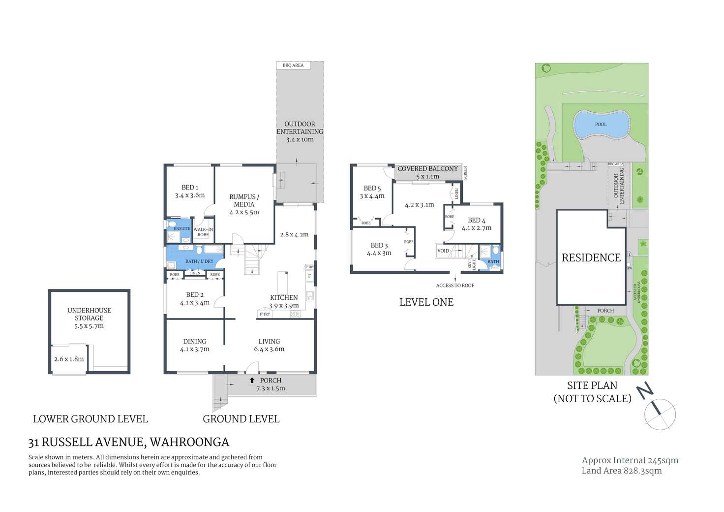 Floorplan of Homely house listing, 31 Russell Avenue, Wahroonga NSW 2076