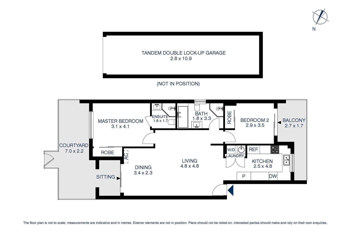 Floorplan of Homely apartment listing, 14/30-34 Redbank Road, Northmead NSW 2152