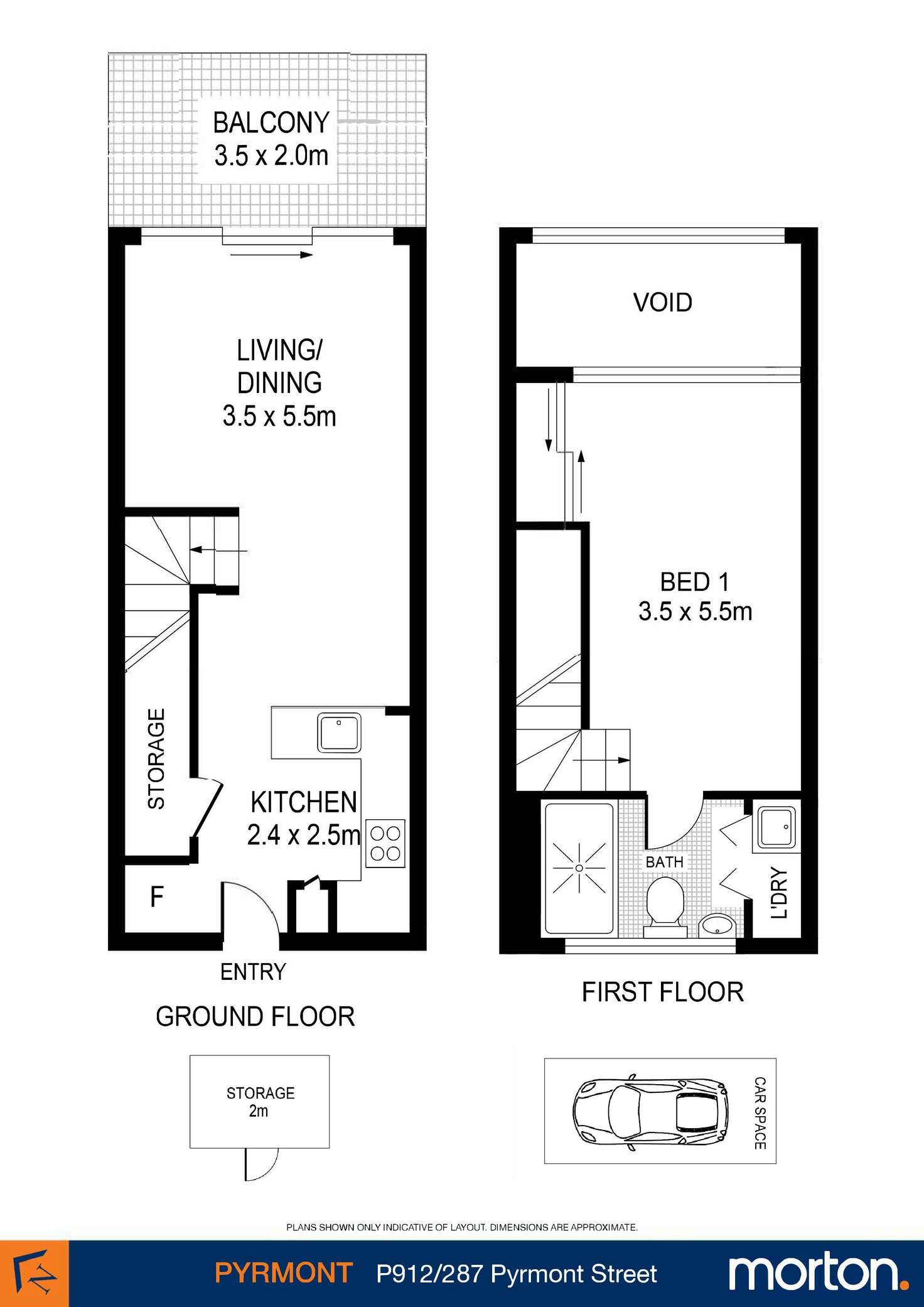 Floorplan of Homely apartment listing, P912/287 Pyrmont Street, Ultimo NSW 2007