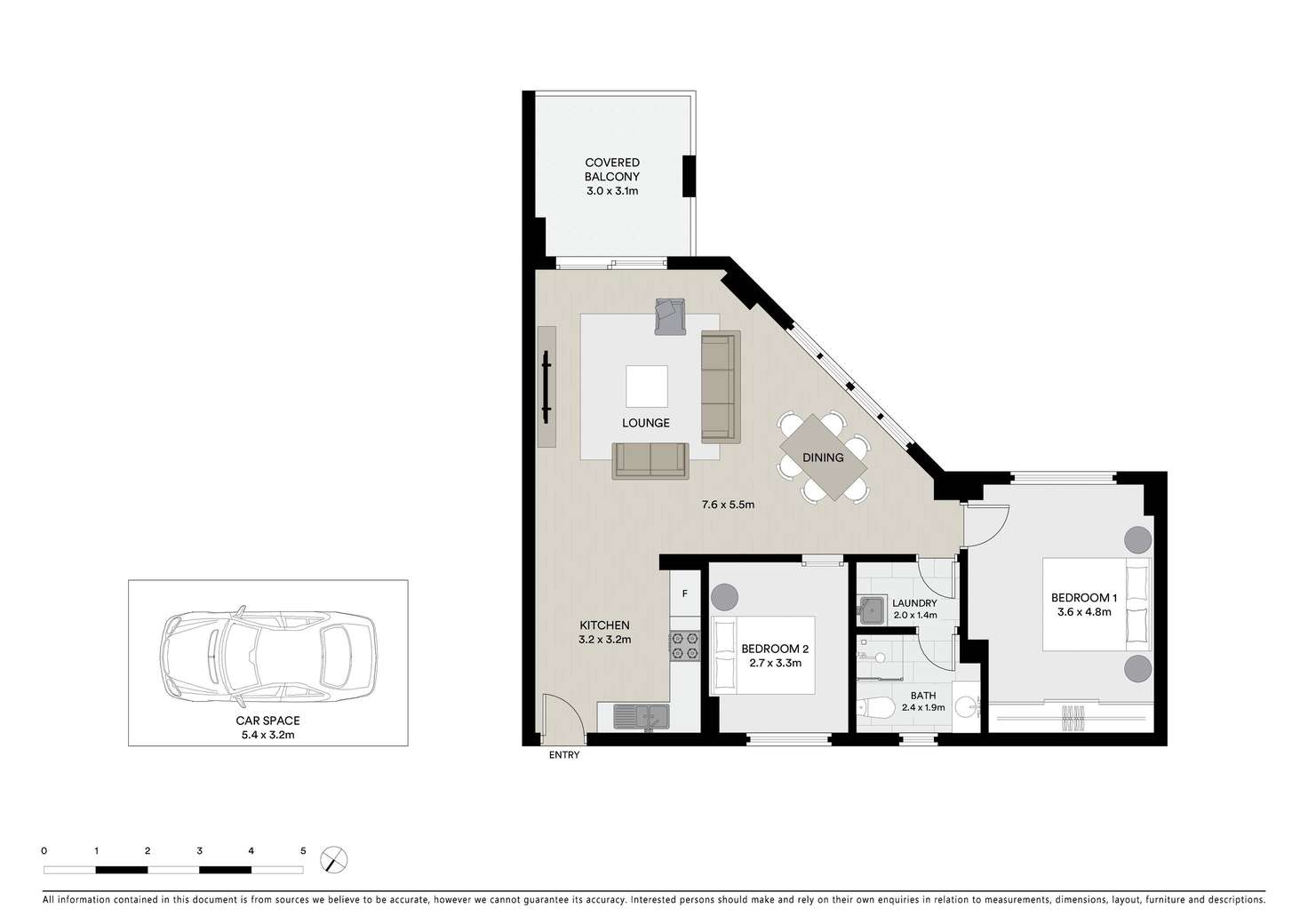 Floorplan of Homely unit listing, 207/8-12 Kensington Street, Kogarah NSW 2217