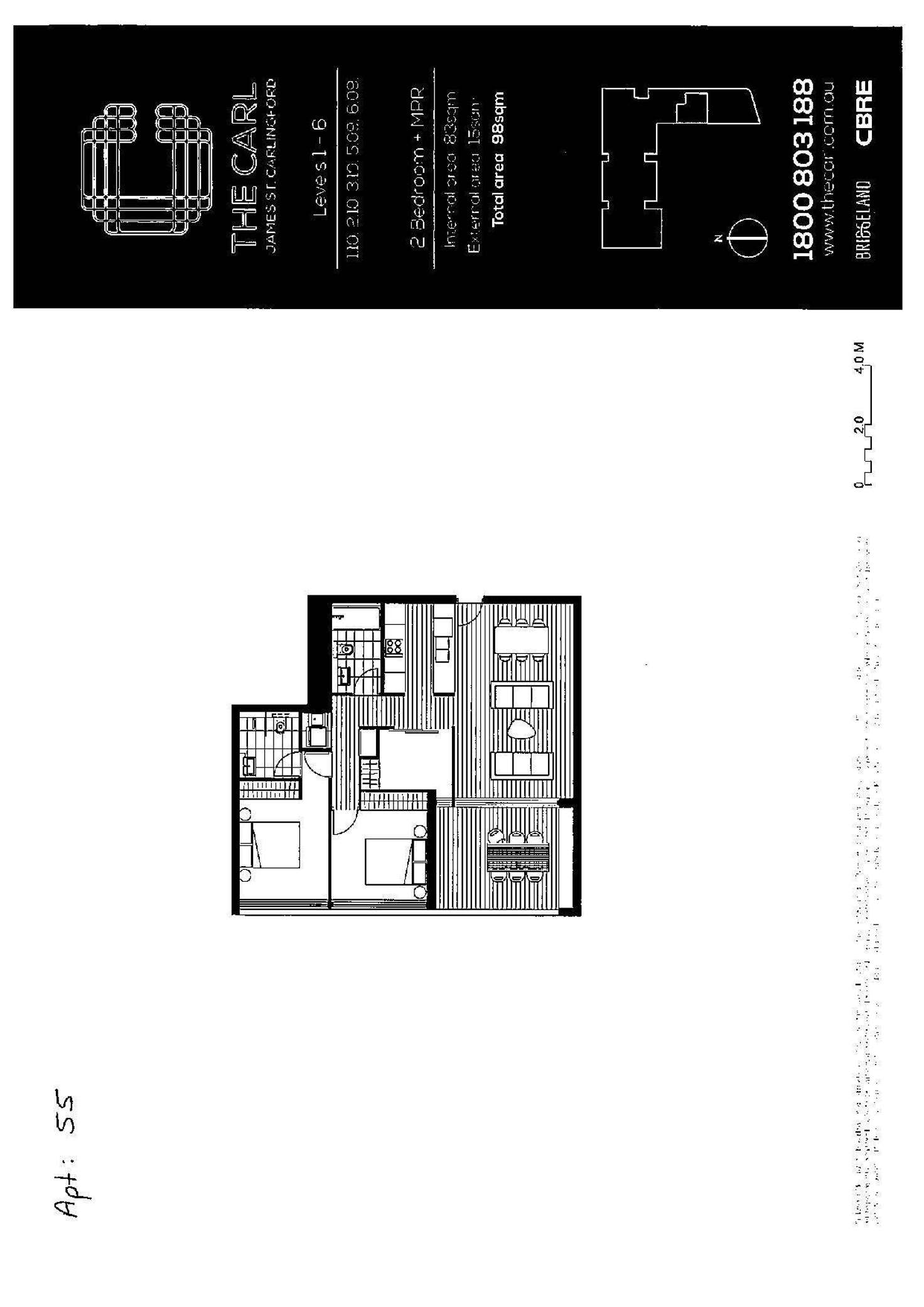 Floorplan of Homely apartment listing, 55/2-8 James Street, Carlingford NSW 2118