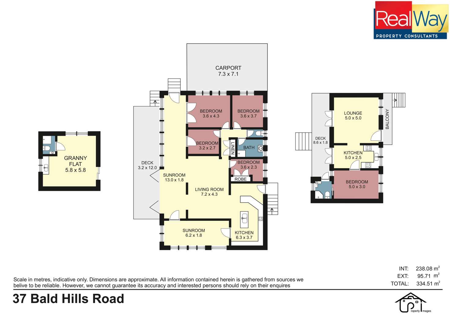 Floorplan of Homely house listing, 37 Bald Hills Road, Bald Hills QLD 4036