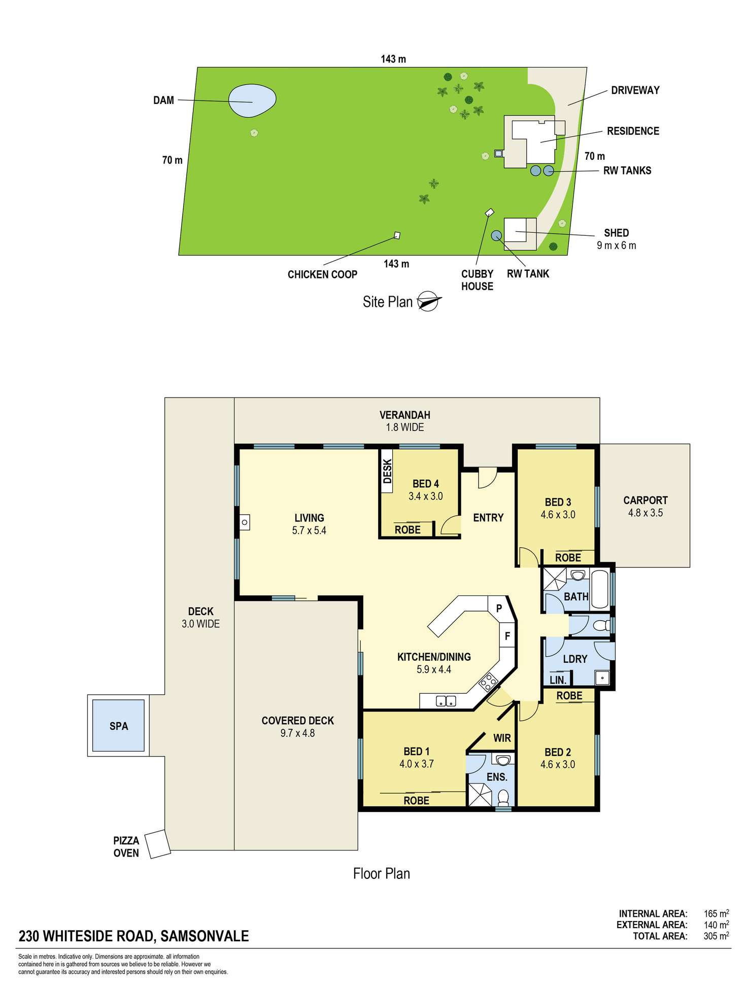 Floorplan of Homely house listing, 230 Whiteside Road, Samsonvale QLD 4520