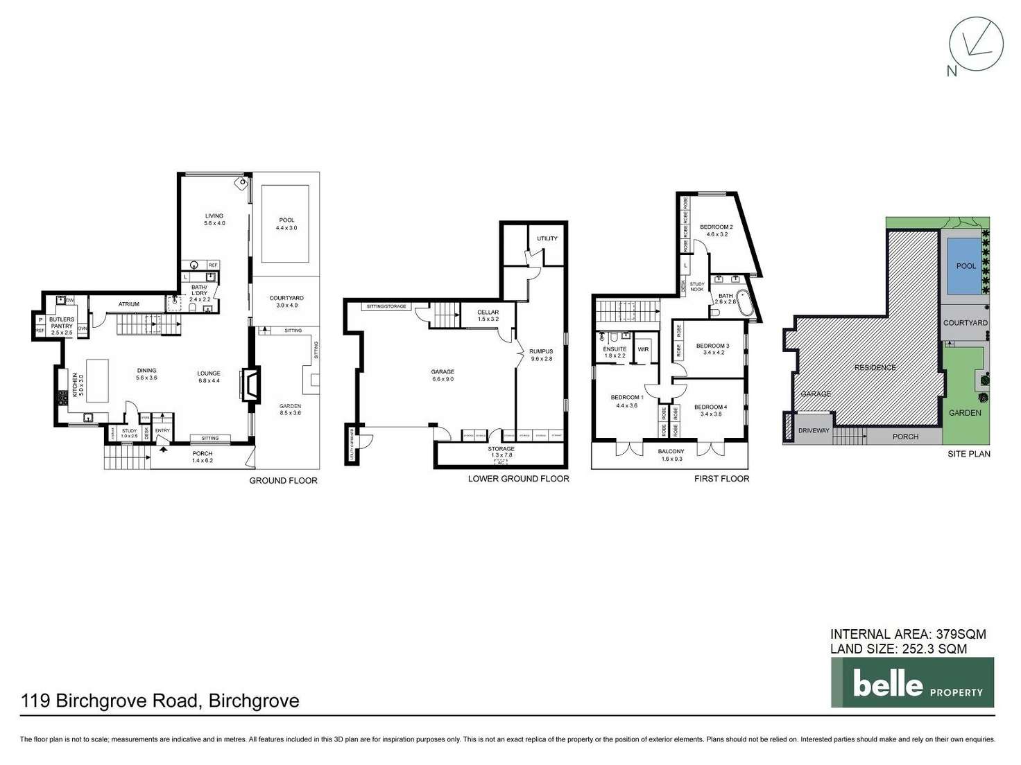 Floorplan of Homely house listing, 119 Birchgrove Road, Birchgrove NSW 2041