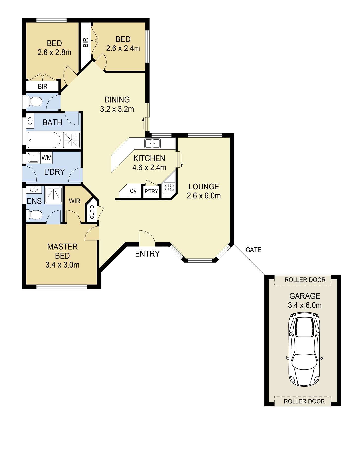 Floorplan of Homely house listing, 25 Penzance Place, Sydenham VIC 3037